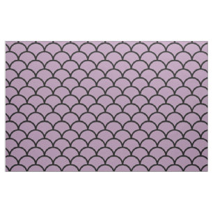 Tecido de Padrão de Escala Roxo