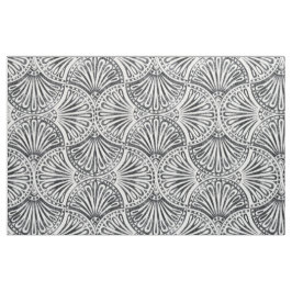 Tecido de Padrão de Folha de Folha Desbotada em Vi