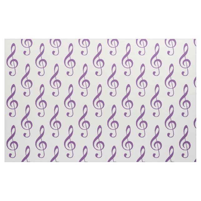 Tecido de Padrão de Limpeza de Árvore Roxo (Fat Quarter)