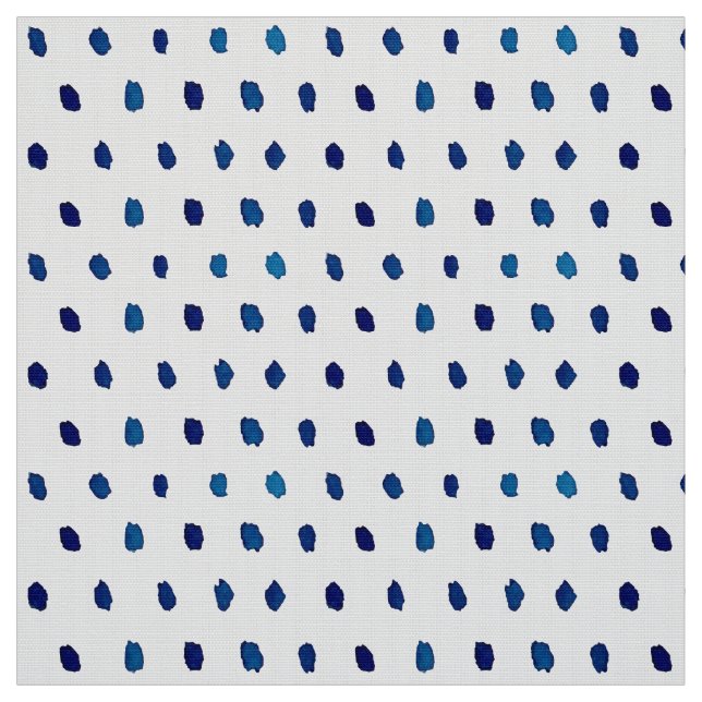 Tecido de Padrão de Ponto Azul de Cores Aquáticas (Modelo)
