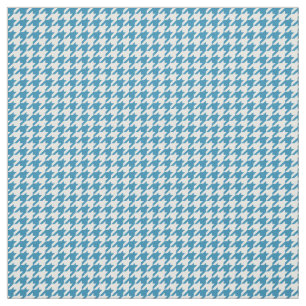 Tecido de padrão de som branco azul