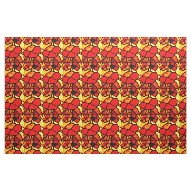 TECIDO DE PADRÃO DE VIDRO PEDAÇADO DE TIFFANY (Fat Quarter)