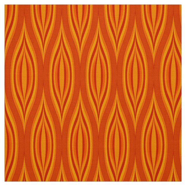 Tecido de padrão do estilo retro 60s 70s (Modelo)