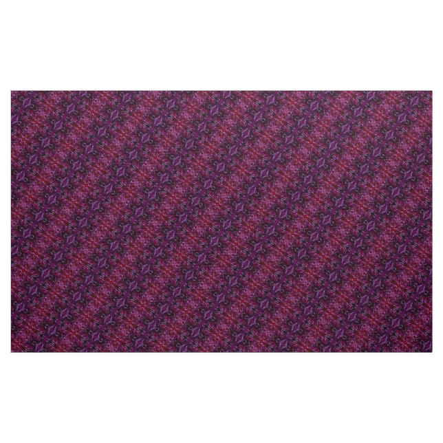 Tecido de padrão do mosaico do caleidoscópio púrpu (Jarda)