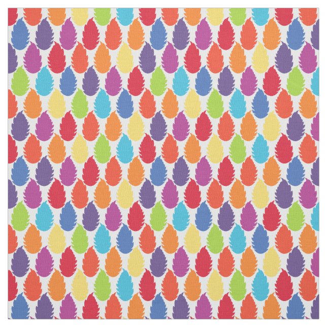 Tecido de Padrão Geométrico do Arco-Íris (Modelo)