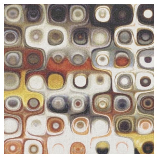 Tecido de Padrão Moderno Primitivo (Detalhe)