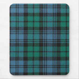 tecido de padrão tartan Campbell Mousepad