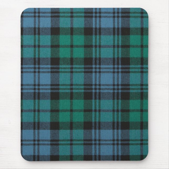 tecido de padrão tartan Campbell Mousepad (Frente)