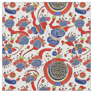 Tecido de padrão tradicional chinês japonês