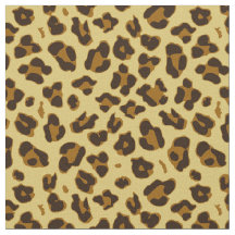 Tecido de padrões de impressão de animais leopard