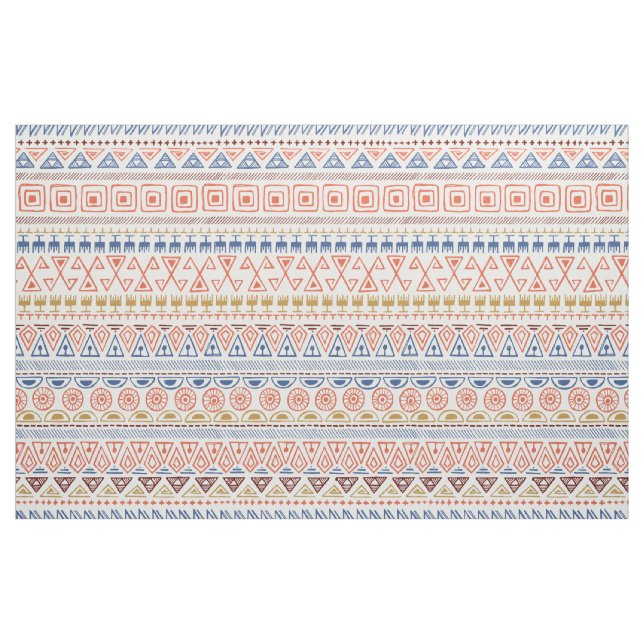 Tecido de padrões do Aztec (Fat Quarter)