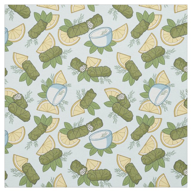 Tecido de padrões Dolmadakia (Modelo)