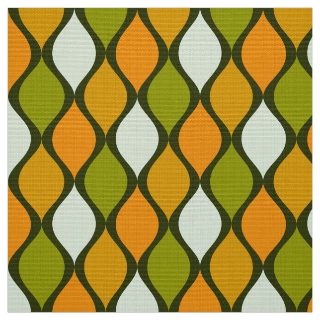 tecido de paleta de super cores dos anos 70 e 60 (Modelo)