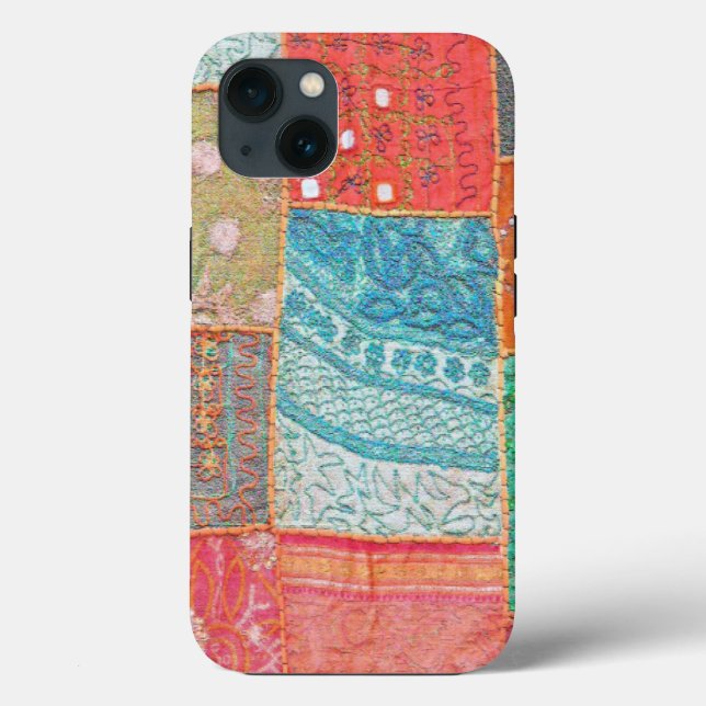 Tecido DE PATCHWORK MULTI-COLORED (Verso)