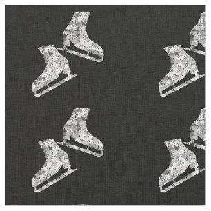 tecido de patinação no gelo - skates para figura