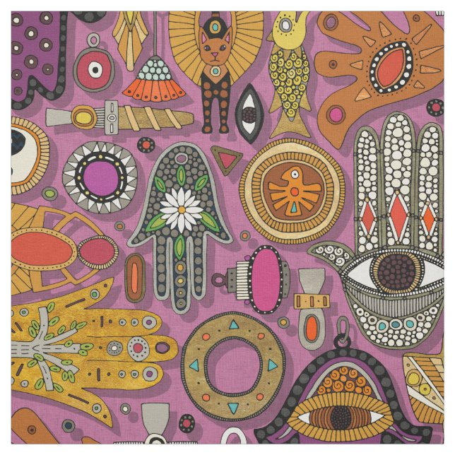 Tecido de pedras TALISMANS (Modelo)