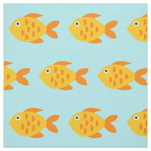tecido de peixe-dourado, em forma de peixe-dourado