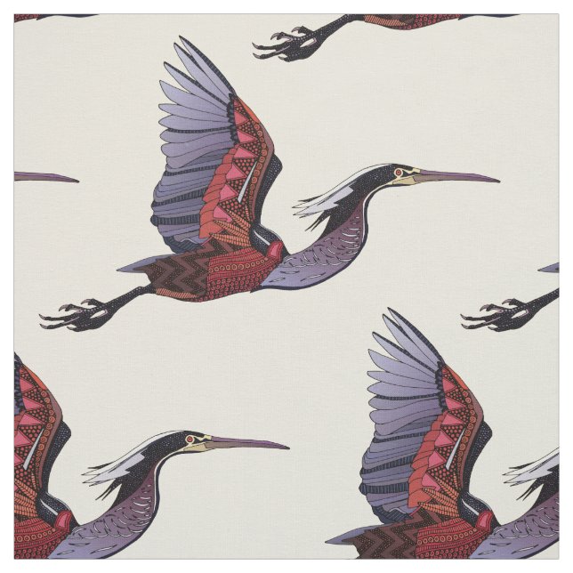 Tecido de pergaminho de Agami heron (Modelo)