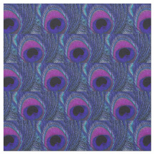 Tecido De Pimpim - Azul Azul-Azul-Violeta-Roxo