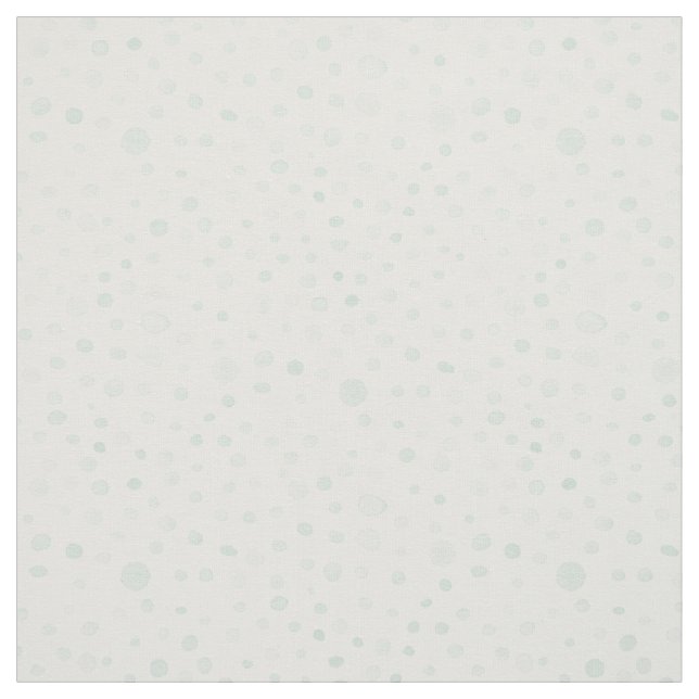 Tecido de Pontos de Aquarela do Mint Confetti (Modelo)