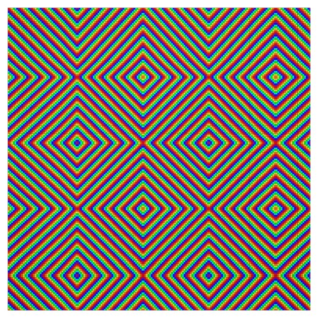 Tecido de Popeline de Poliéster - Arco-íris X (Modelo)