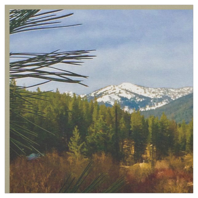 Tecido de queda de montanha (Modelo)