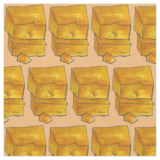 Tecido de Queijos Cheddar de Wisconsin (Detalhe)