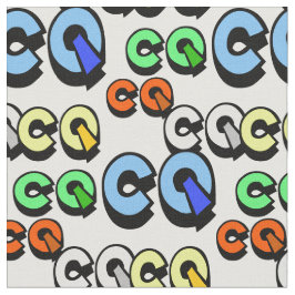 Tecido de rádio Colorida Ham