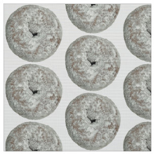 Tecido de rosquinha de açúcar engraçado