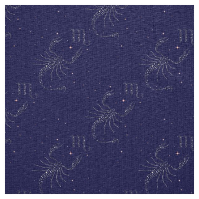 tecido de scorpio de estrelas (Modelo)