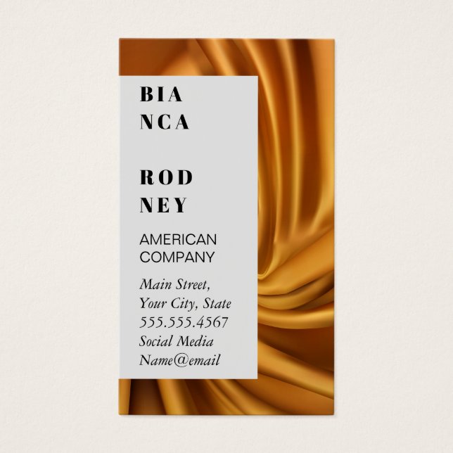 Tecido de Seda Dourada amontoado (Frente)