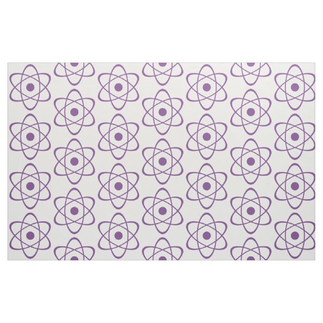 Tecido de Símbolo Atom Puro (Fat Quarter)