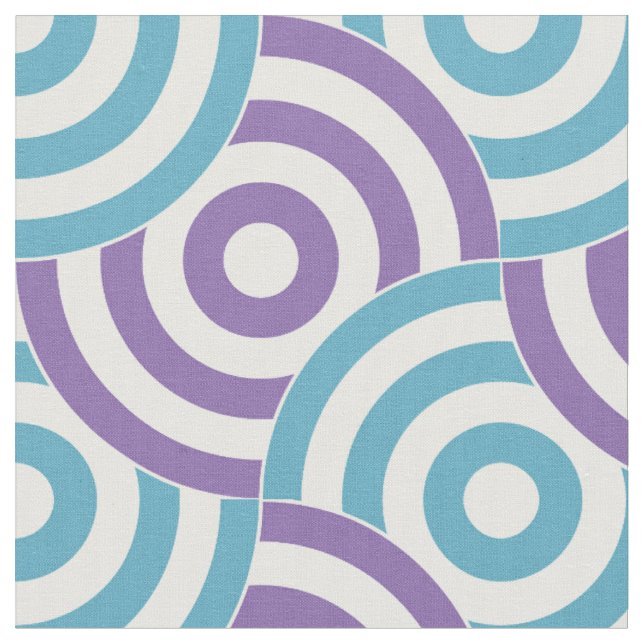 Tecido de sobreposição do Aqua, o roxo e o branco (Detalhe)