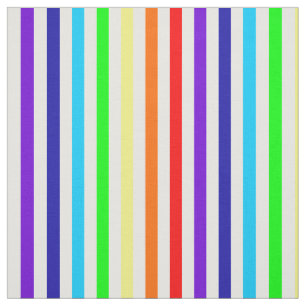 Tecido de Stribow Stripe Branco