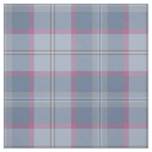 Tecido de Tartan azul-Pastel e rosa