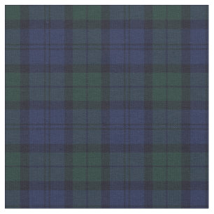 Tecido de Tartan Xadrez Verde Escocês