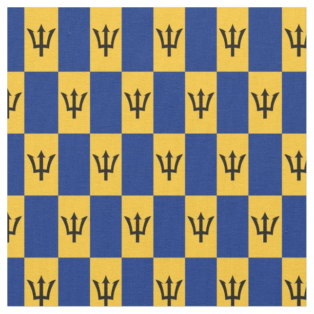 Tecido de tendências de Barbados Flag e Barbados/m (Detalhe)