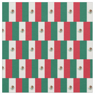 Tecido de tendências do México e da bandeira mex
