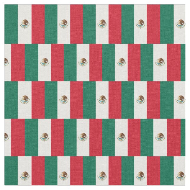 Tecido de tendências do México e da bandeira mexic (Detalhe)