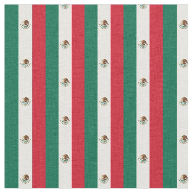 Tecido de tendências do México e da bandeira mexic (Detalhe)