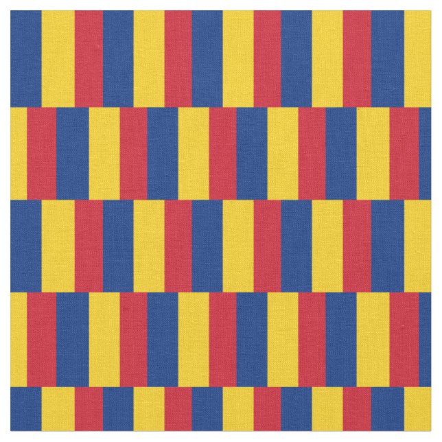 Tecido de tendências romeno Flag & Romênia /fashio (Detalhe)