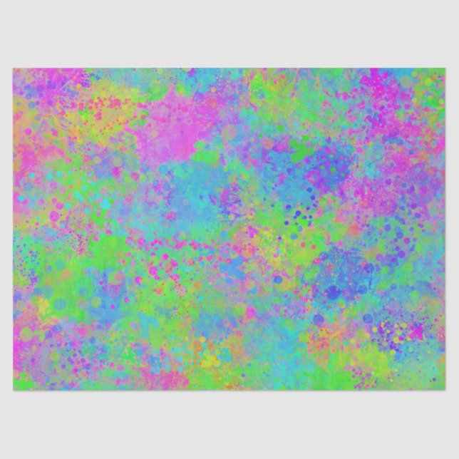 Tecido de tinta fina ou papel de dissociação (Frente )