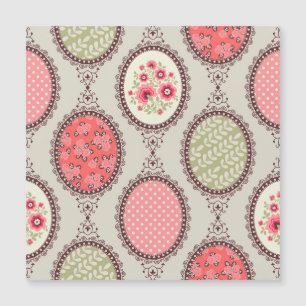 Tecido de Vintage: Design sem costura de patch.