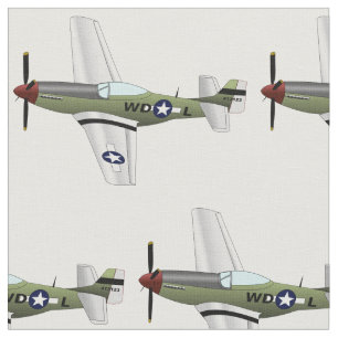 Tecido de Warbird do mustang
