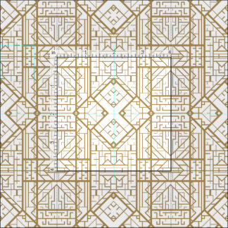 Tecido Deco de arte,nouveau,ouro,branco,elegante,chic,pad