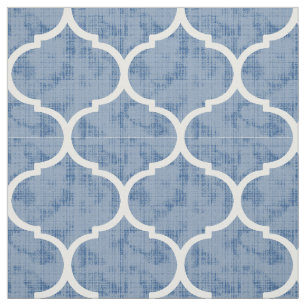 Tecido Decoração da casa do teste padrão do azulejo de