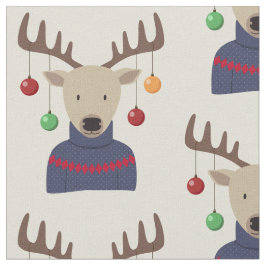 Tecido Deer Christmas