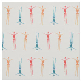 Tecido Deixe-nos nadar