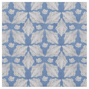 Tecido Denim texturizado com local sem costura