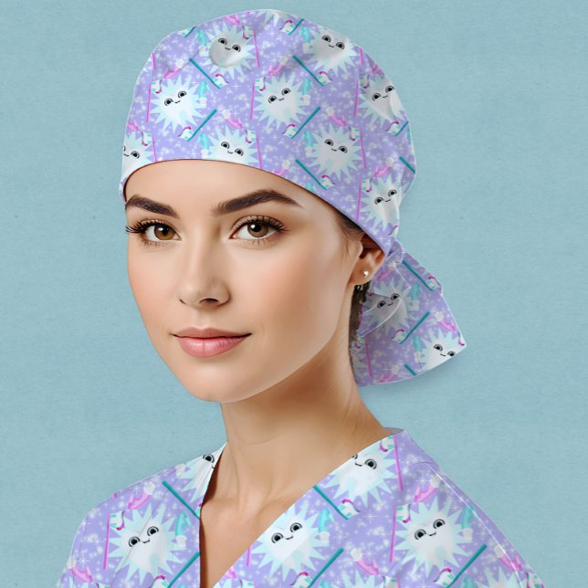 Tecido Dente e escova de dentes de Kawaii (Criador carregado)